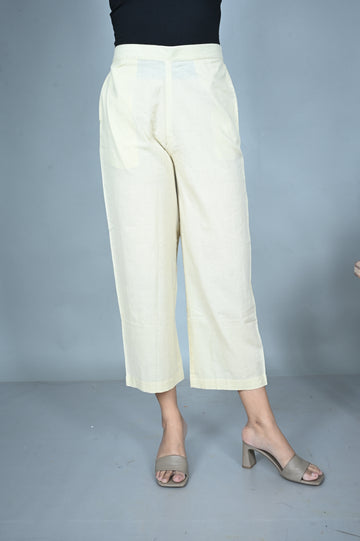 Ivory Ajrakh Pants