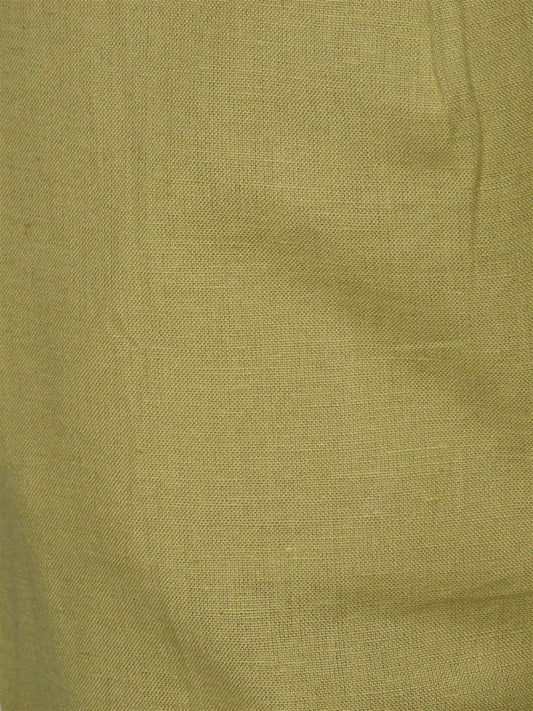 Lime Regular Fit Cotton Pant