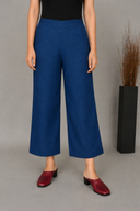 Indigo Handloom Cotton Antifit Co-ord Set (set of 2)