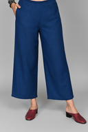 Indigo Handloom Cotton Antifit Co-ord Set (set of 2)
