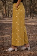 Mustard Cotton Palazzos