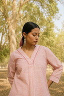 Red Striped Relaxed Cotton Co-ord Set (set of 2)