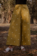 Mustard Cotton Palazzos