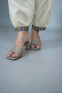 Ajrakh Hand Block Printed Striped Top