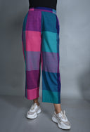 Purple Handloom Cotton Co-ord Set (set of 2)