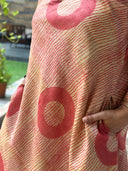 Beige Tassar Silk Aarushi Dress