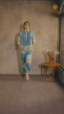 Lime Checks Handloom Cotton Co-ord Set (set of 2)