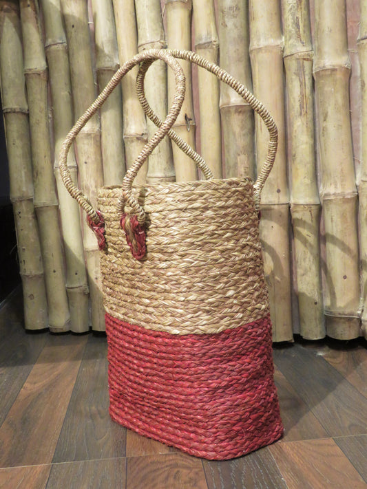Handmade Sabai Grass Picnic Bag